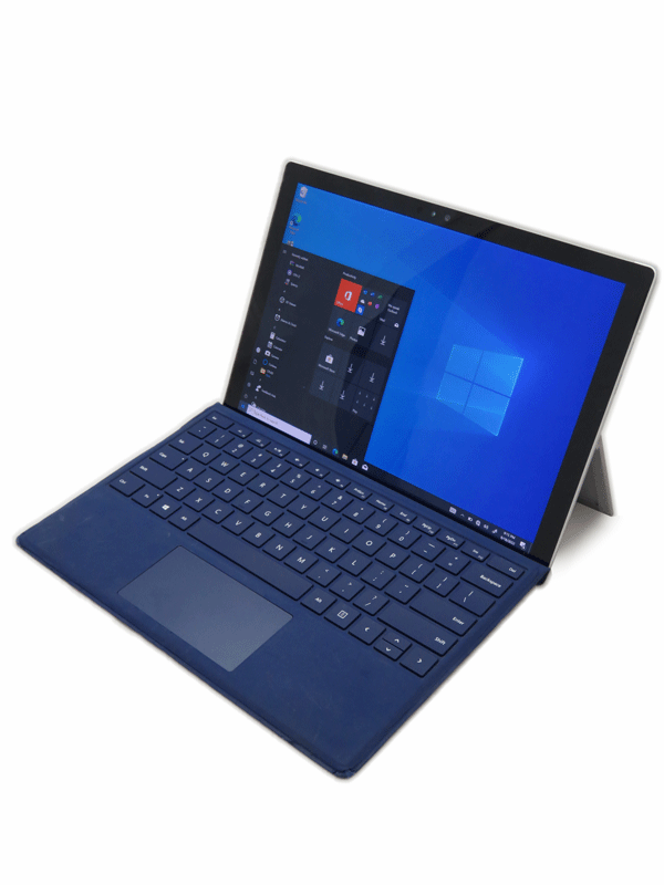 لپ تاپ مایکروسافت سورفیس PRO 4 پردازنده CORE I7-6650U صفحه تاچ کیبورد آبی