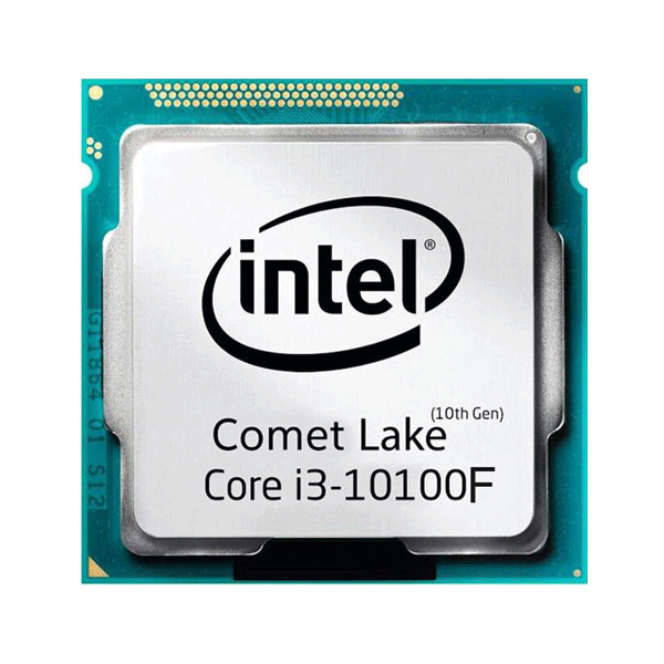 پردازنده مرکزی اینتل مدل Core i3-10100F