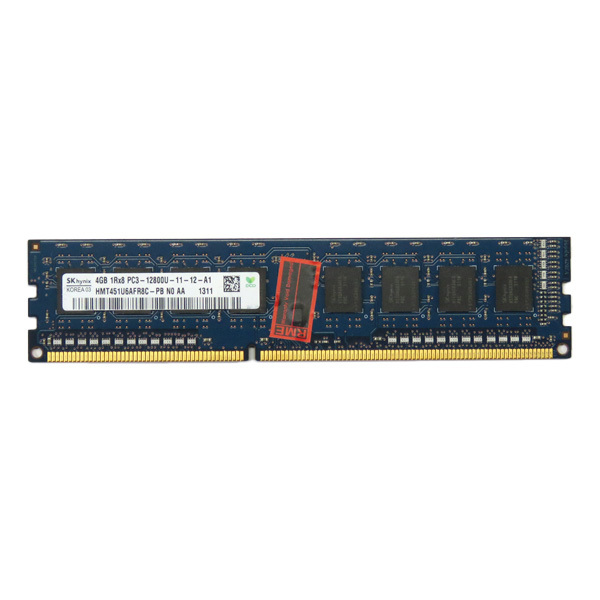 رم کامپیوتر اسکی هاینیکس PC3-12800U ظرفیت 4 گیگابایت فرکانس 1600 مگاهرتز