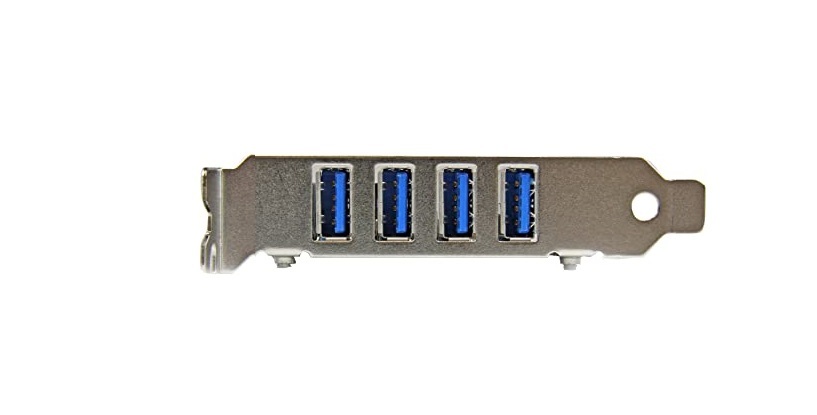  کارت USB3.0 PCI Express با برق ساتا 4 پورت مینی پنل مخصوص مینی کیس 
